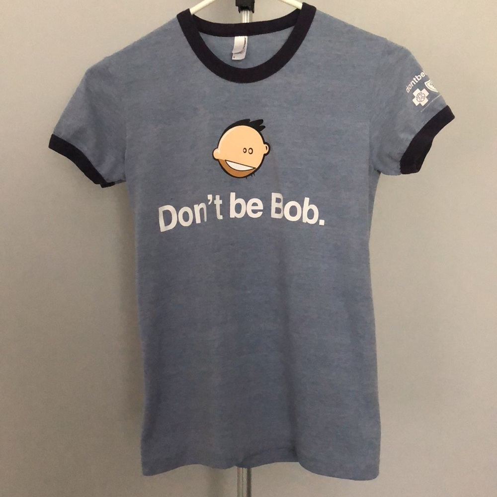 2008 Don’t Be Bob by Marc Church BCBS American Apparel T Shirt in Size Small
